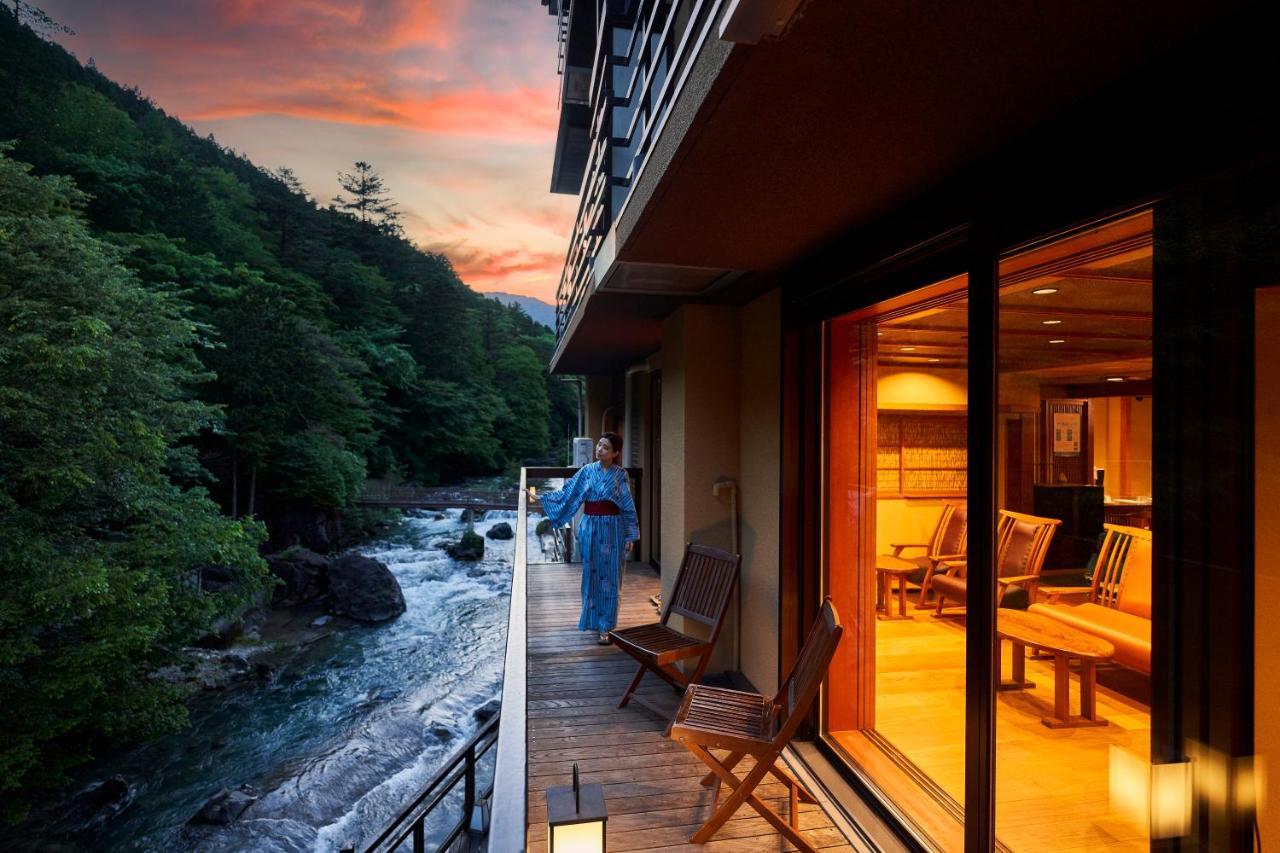 Shima-Onsen Toshimaya Nakanojo Exteriör bild