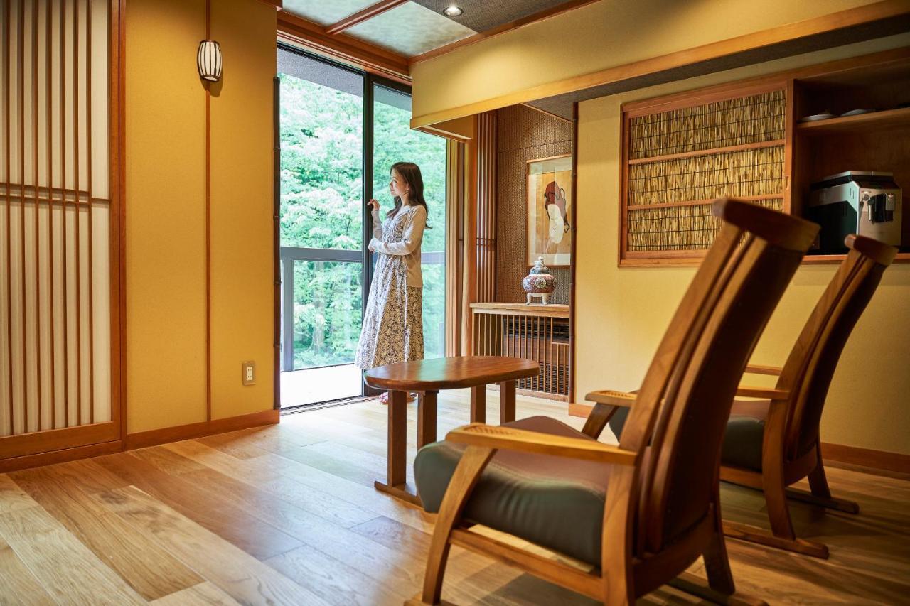Shima-Onsen Toshimaya Nakanojo Exteriör bild
