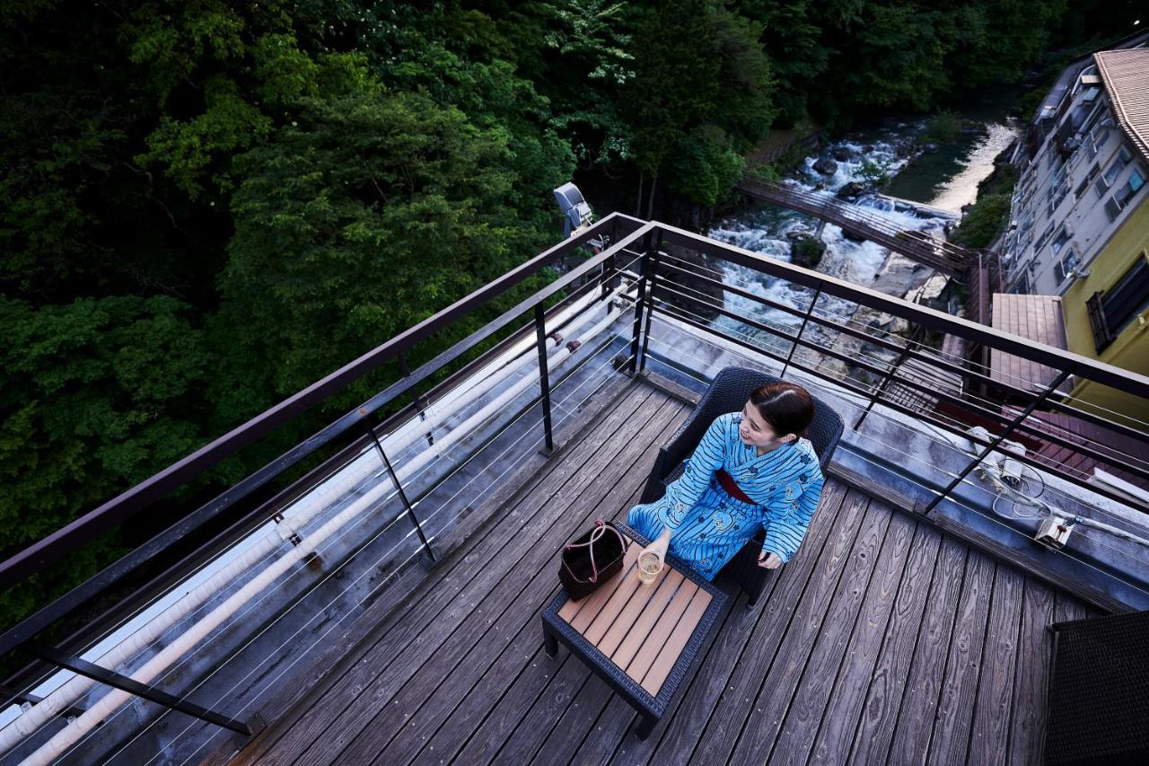 Shima-Onsen Toshimaya Nakanojo Exteriör bild
