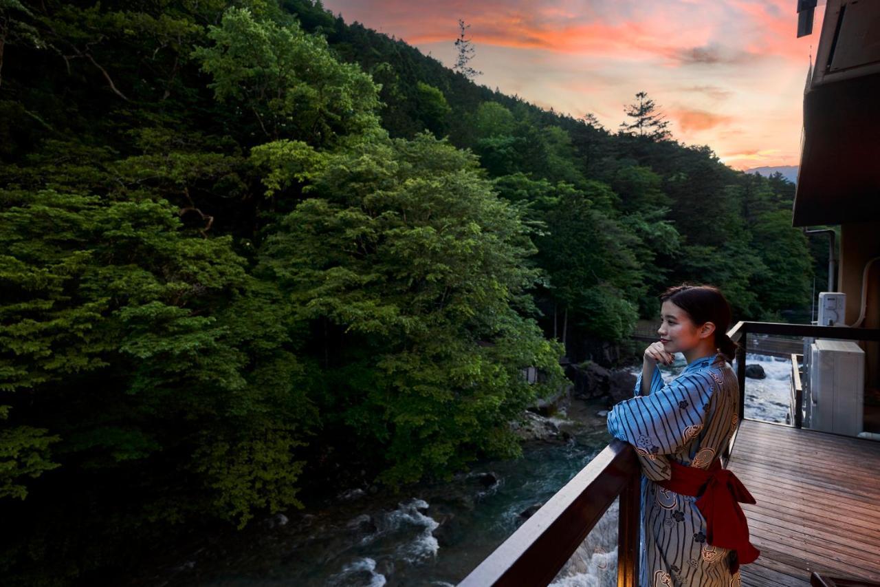 Shima-Onsen Toshimaya Nakanojo Exteriör bild
