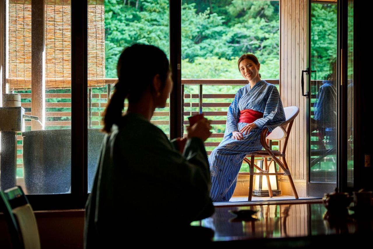 Shima-Onsen Toshimaya Nakanojo Exteriör bild