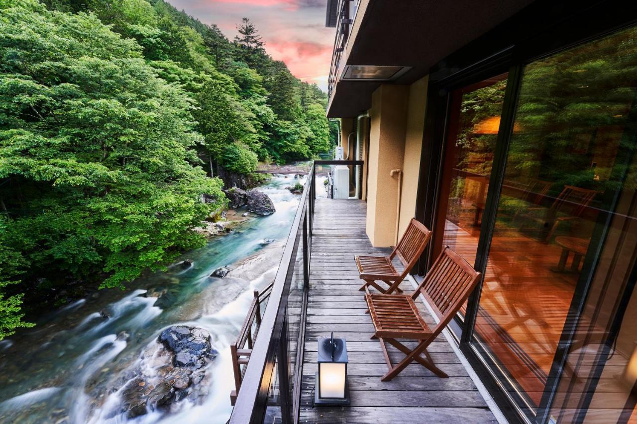 Shima-Onsen Toshimaya Nakanojo Exteriör bild
