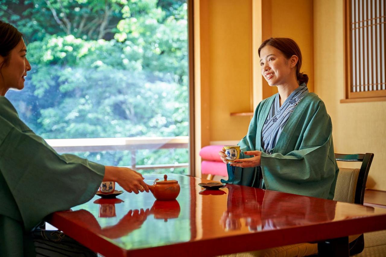 Shima-Onsen Toshimaya Nakanojo Exteriör bild